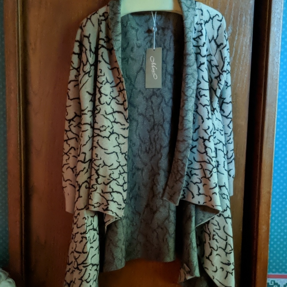 Waterfall Sweater -- New With Tags